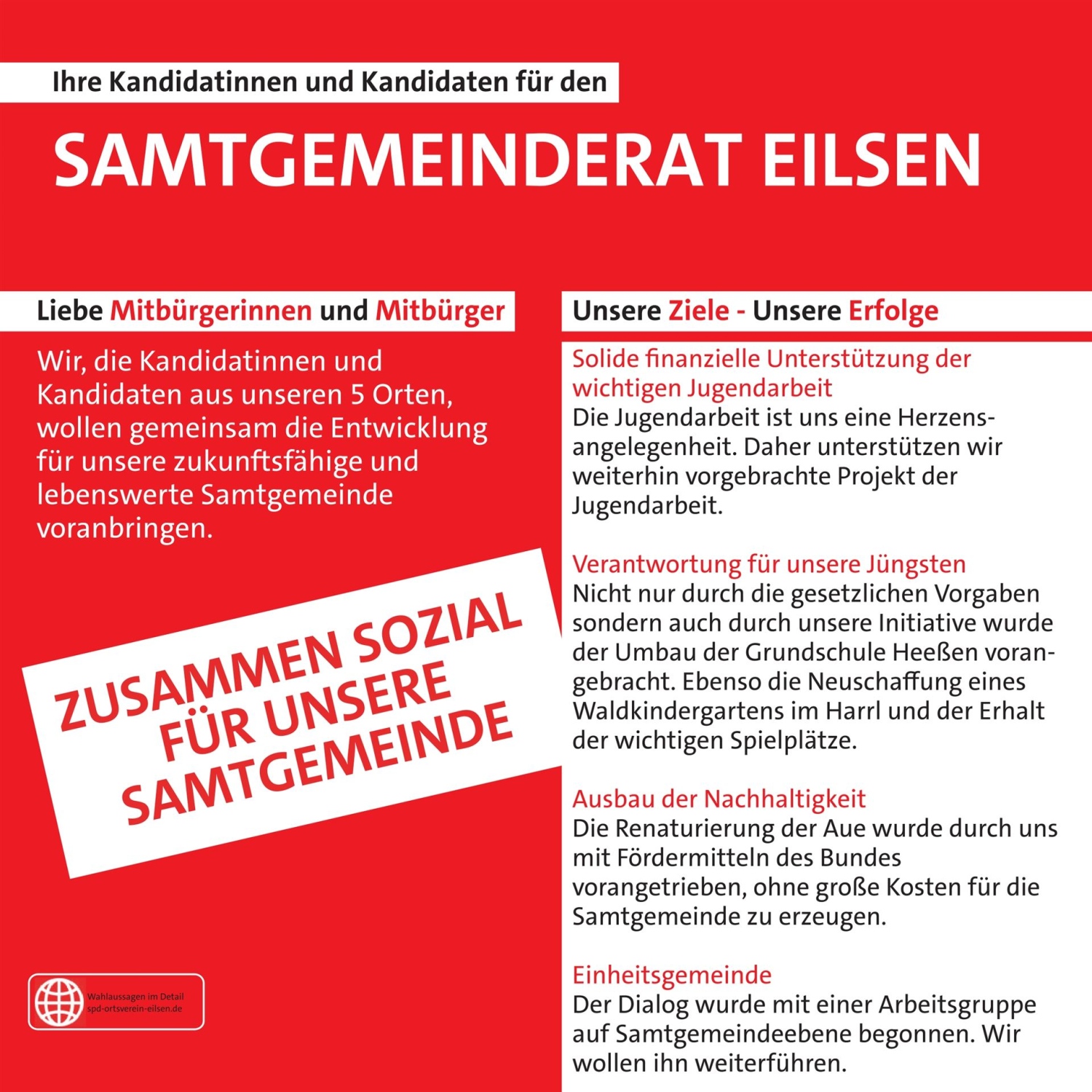 Flyer Kommunalwahlen 2026 Seite 2